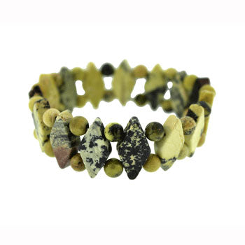Yellow Turquoise Jasper Princess Bracelets