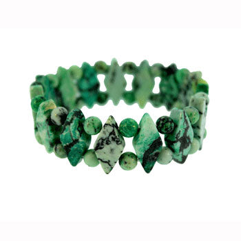 Dyed Green Turquiose Jasper Princess Bracelets