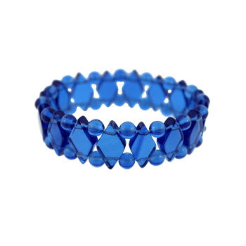 Rutilated Quartz Glass Princess Bracelets