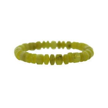 8mm Olive Serpentine Drum Bracelets
