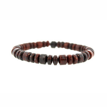 8mm Poppy Jasper Drum Bracelets