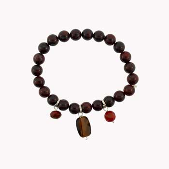 8mm Poppy Jasper Round Bracelets