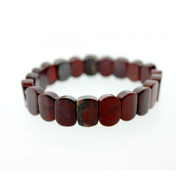 Poppy Jasper Rectangle Bracelets