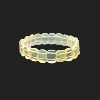 Pineapple Quartz Glass Rectangle Bracelets