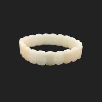 Snow Quartz Rectangle Bracelets