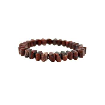8mm Sun Rock Jasper Pumpkin Bracelets