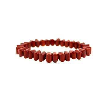 8mm Red Jasper Pumpkin Bracelets