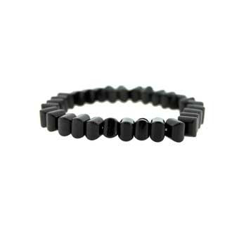 8mm Black Jasper Pumpkin Bracelets
