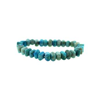 8mm Dyed Turquiose Jasper Pumpkin Bracelets