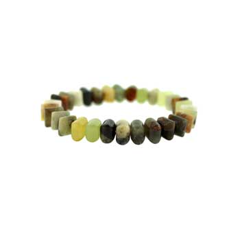8mm Natural Onyx Pumpkin Bracelets