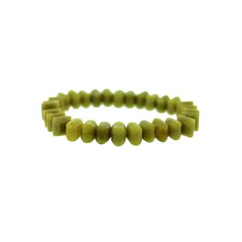 8mm Olive Serpentine Pumpkin Bracelets