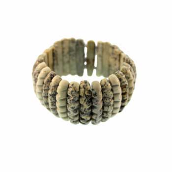 Dendrite Jasper Wavy Bracelets