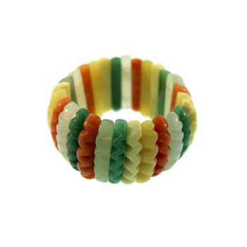 Multicolor Wavy Bracelets