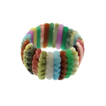Multicolor Wavy Bracelets