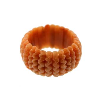 Red Aventurine Wavy Bracelets