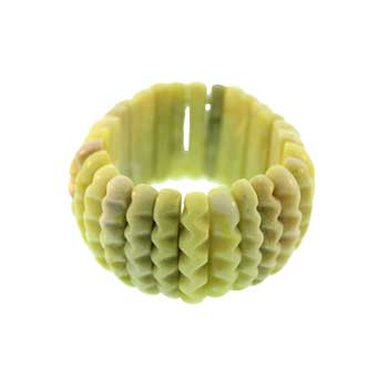 Pineapple Jasper Wavy Bracelets