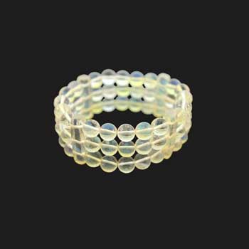 8mm Pineapple Quartz Glass Queen Bracelets