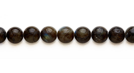 15-16 inch 16mm Labradorite inchB inch Round Plain Beads