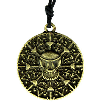 Zinc Alloy Gold Plated Coin Necklace