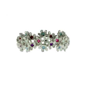 Zinc Alloy Silver Plated Assorted Shape Bracelets