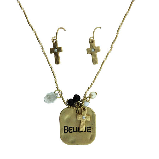 Zinc Alloy Silver Plated Necklace