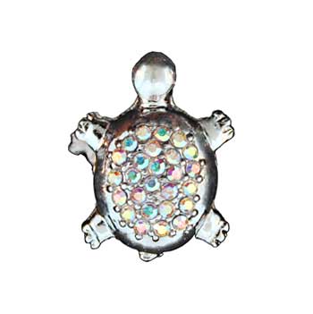Zinc Alloy Rhodium Plated Turtle Rings