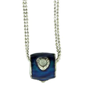Zinc Alloy Rhodium Plated Necklace
