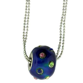 Zinc Alloy Rhodium Plated 17X13 mm Necklace