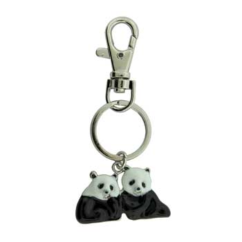 Zinc Alloy Silver Plated Key Chain Pendants