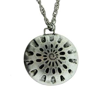 Zinc Alloy Silver Plated Necklace
