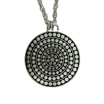 Zinc Alloy Silver Plated Necklace