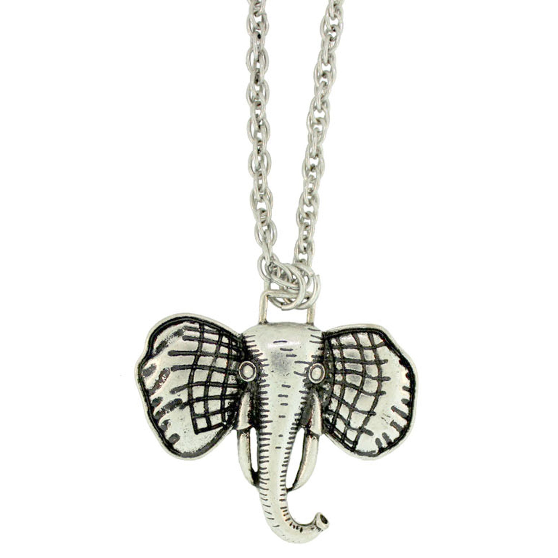 Zinc Alloy Silver Plated Necklace