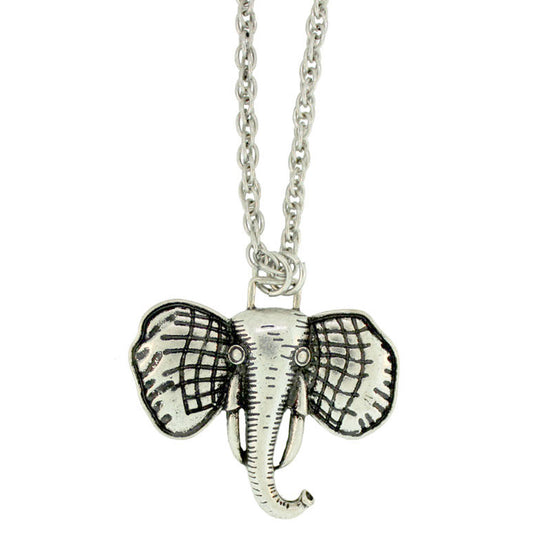 Zinc Alloy Silver Plated Necklace