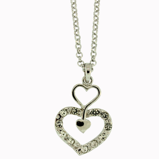 25 35 mm Zinc Alloy Zinc Alloy Heart Necklace