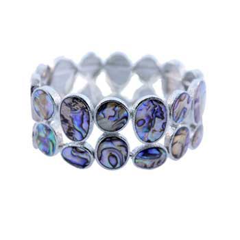 Zinc Alloy Rhodium Plated Bracelets