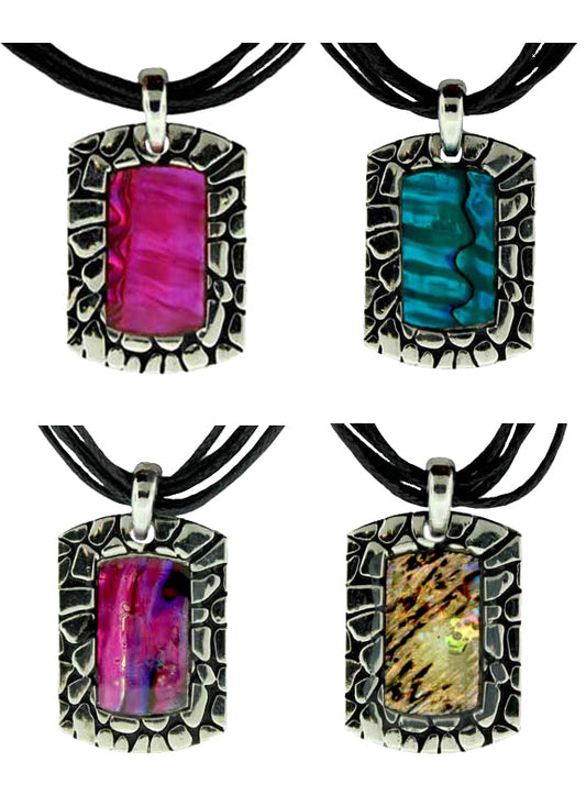 25X18mm Zinc Alloy Rhodium Plated Pendants