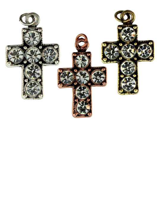 30X20mm Zinc Alloy Copper Tone Pendants