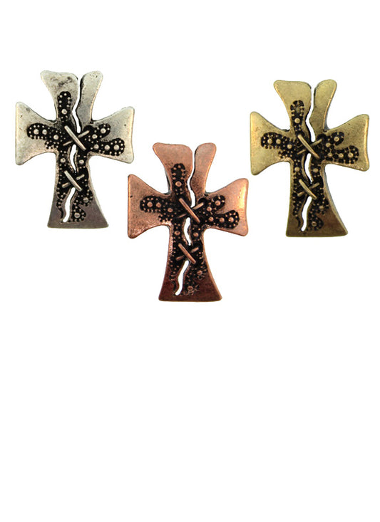 27X20mm Zinc Alloy Copper Tone Pendants