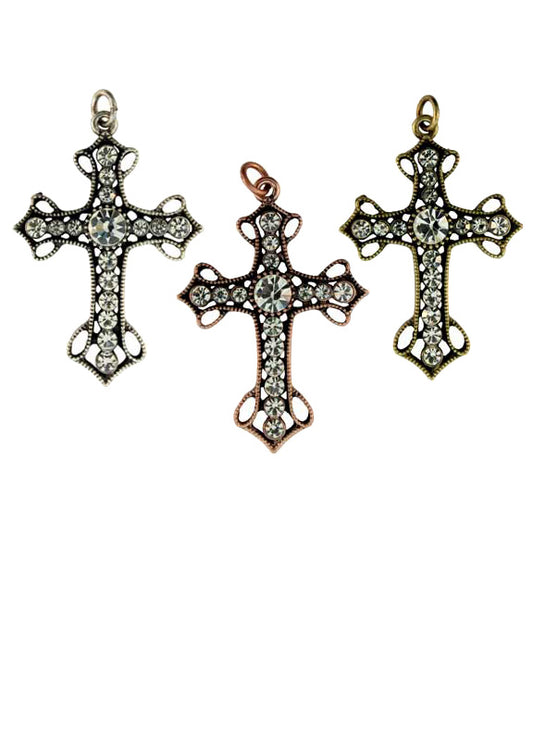 44X30mm Zinc Alloy Copper Tone Pendants