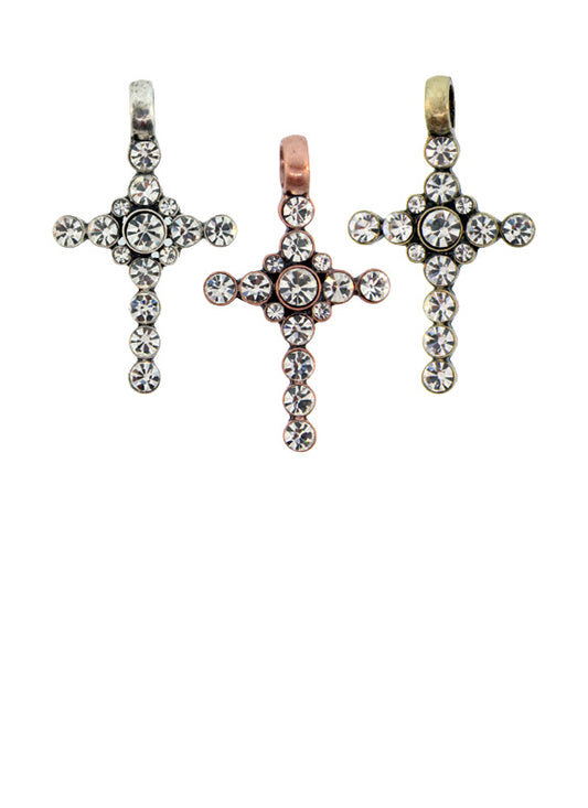 39X23mm Zinc Alloy Copper Tone Pendants