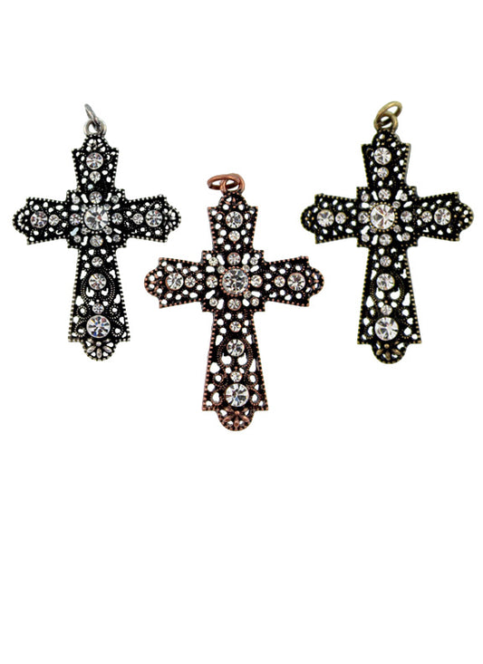 48X32mm Zinc Alloy Copper Tone Pendants