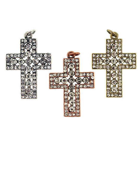 36X24mm Zinc Alloy Copper Tone Pendants