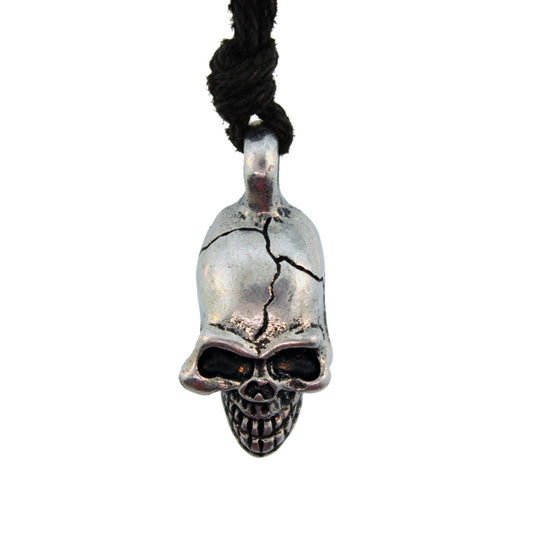 Zinc Alloy Burnished Silver Finish Necklace