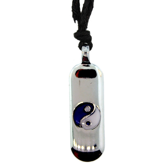 46X14mm Zinc Alloy Silver Plated Necklace