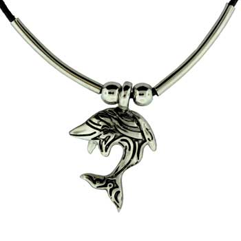 Zinc Alloy Rhodium Plated Necklace