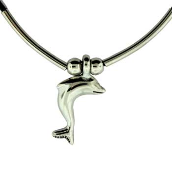 Zinc Alloy Rhodium Plated Necklace