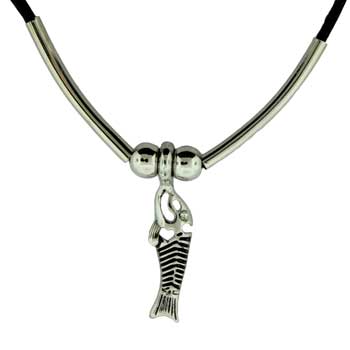 Zinc Alloy Rhodium Plated Necklace