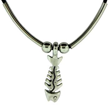 Zinc Alloy Rhodium Plated Necklace