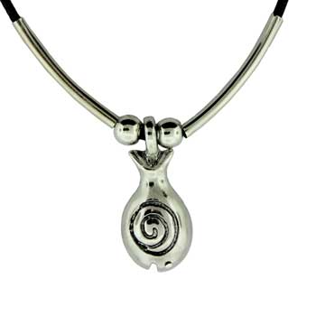 Zinc Alloy Rhodium Plated Necklace