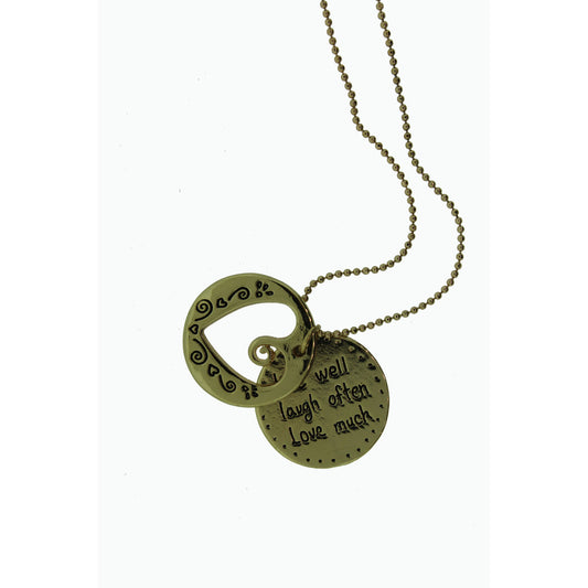 18 inch Zinc Alloy Gold Plated Coin Necklace